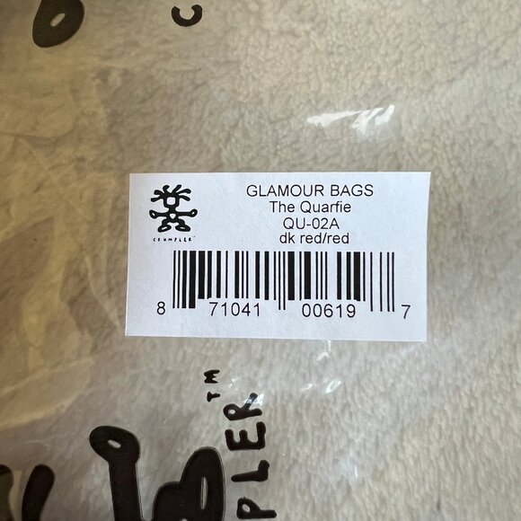 NWT vintage Crumpler Quarfie messenger bag in red - Picture 5 of 7